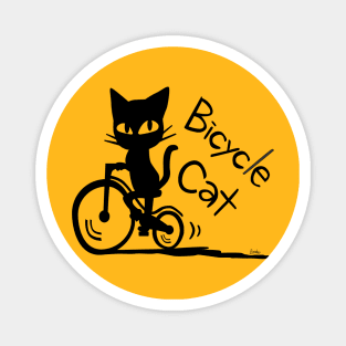 Bicycle Cat Magnet